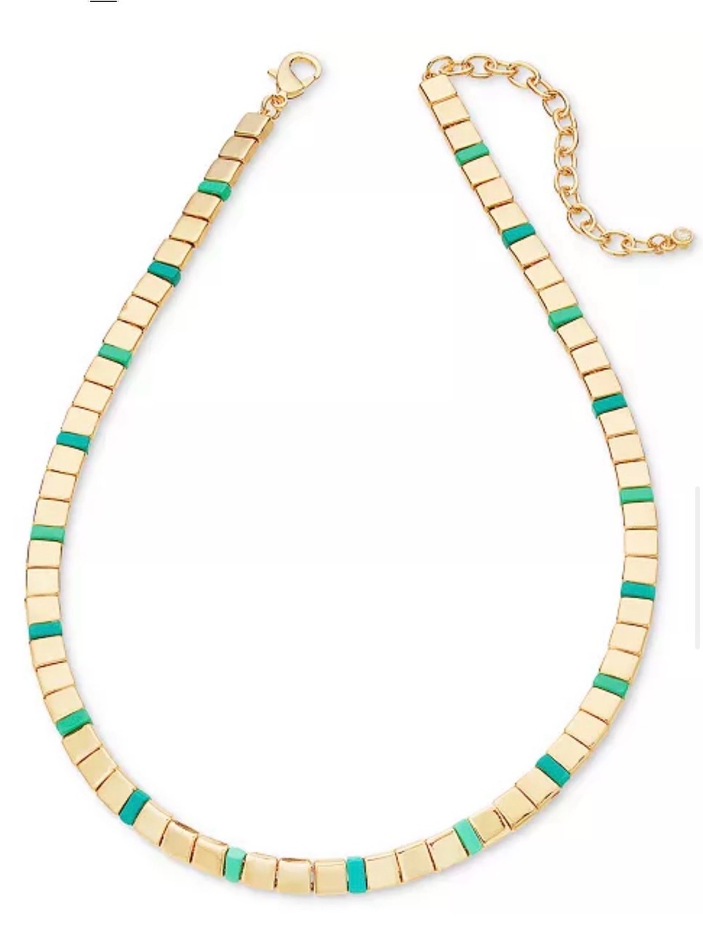 On 34th
Gold-Tone & Color Beaded Collar Necklace, 16" + 3" extender